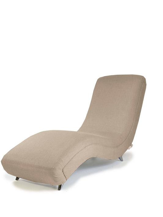 Sweeping Outdoor Chaise Lounge